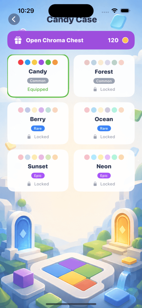 The Candy Case skin collection